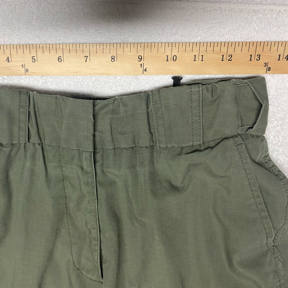 Womens Green Cargo Tactical Pants - Picture 5 of 10